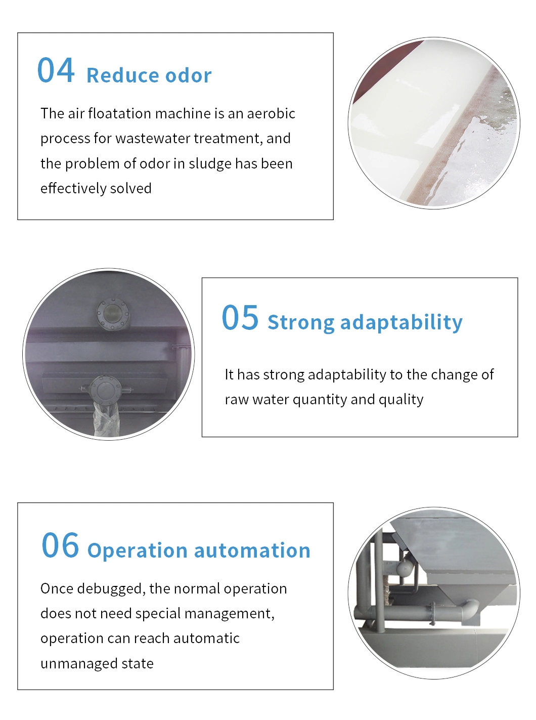 Sewage Treatment System of Daf Dissolved Air Flotation Solid-Liquid Separation Unit in Industrial Sewage Treatment Plant