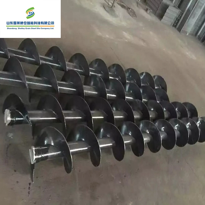 Carbon Steel Screw Auger Spiral Conveyer Wheat Maize Sorghum Grain Screw Conveyors