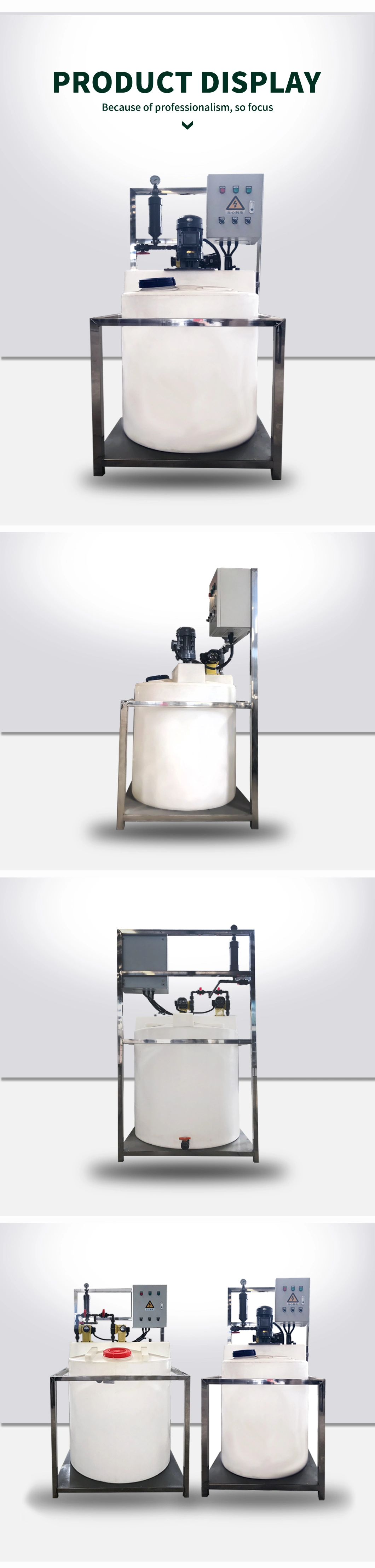 Water Treatment Dosing System, Equipped with Automatic Metering Pump