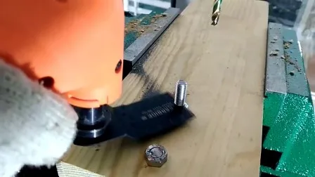 나사 절단용 34mm 카바이드 팁이 있는 무겁고 플러시된 진동 블레이드