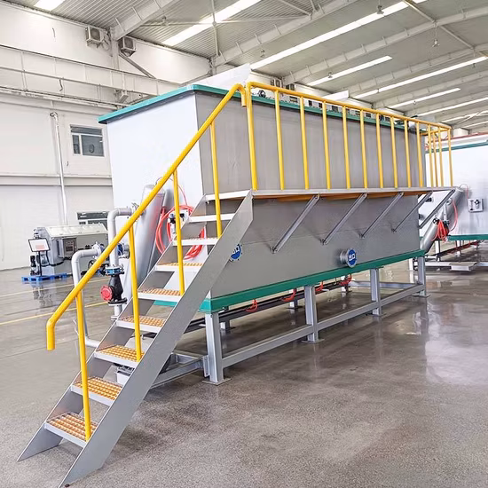 압력 제조업체를 위한 용존 공기 여과 기능을 갖춘 DAF 전기 응고 시스템